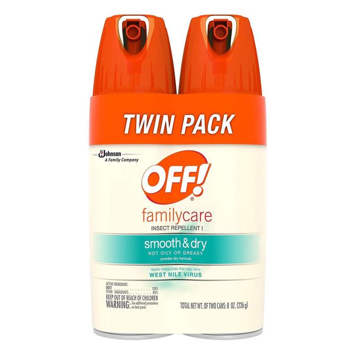 Pack of 2 OFF! FamilyCare Insect Repellent I Smooth And Dry, 8 Oz . 16 Oz Total