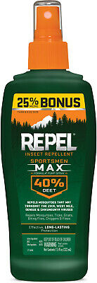 Repel Insect Repellent Sportsmen Max Formula Spray Pump 40% DEET, 7.5-fl Oz