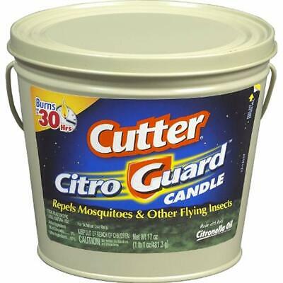 Citro Guard Candle, Bucket, Tan, 17-Ounce Insect Repelling Products Garden &