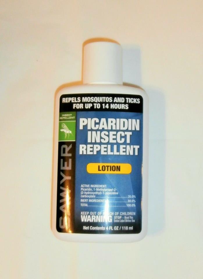Sawyer Products Premium Insect Repellent with 20% Picaridin Lotion, 4-Oz New