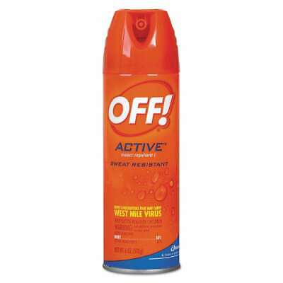 OFF! ACTIVE Insect Repellent, 6 oz Aerosol, 12/Carton 046500018107