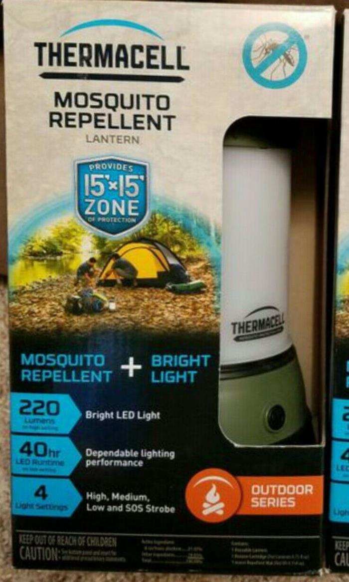 Thermacell Mosquito Repellent Lantern | Waterproof Scout Lantern 15' x 15' Zone