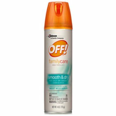 OFF Familycare Smooth and Dry Insect Repellent 4 Ounce 4 FL. OZ.