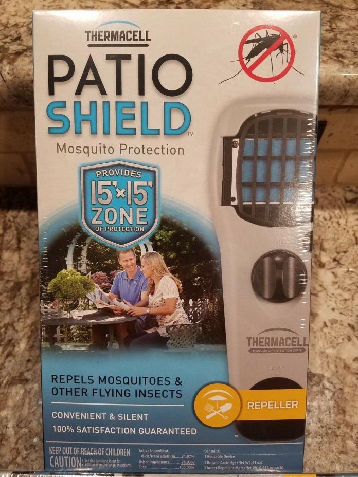 New THERMACELL Patio Shield Mosquito Protection - Backyard Series MR-XJ Repeller