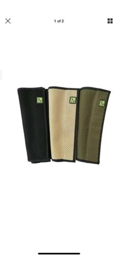 Lymeez 3D Mesh Tick Gaiters. 12” high pair TREATED Permethrin. 3D mesh Olive