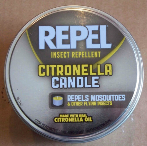 Repel Citronella Mosquitoe Insect Repellent Candle 10 Ounce Tin 20 Hours-Save 2+