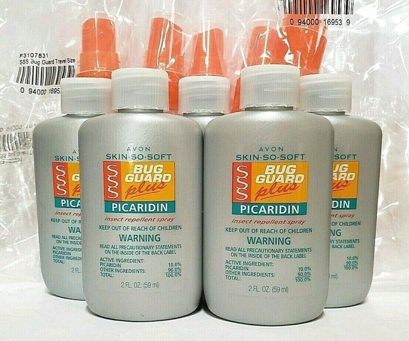 Avon Skin So Soft Bug Guard Plus Picaridin Insect Repellent Spray Travel Sz (5)