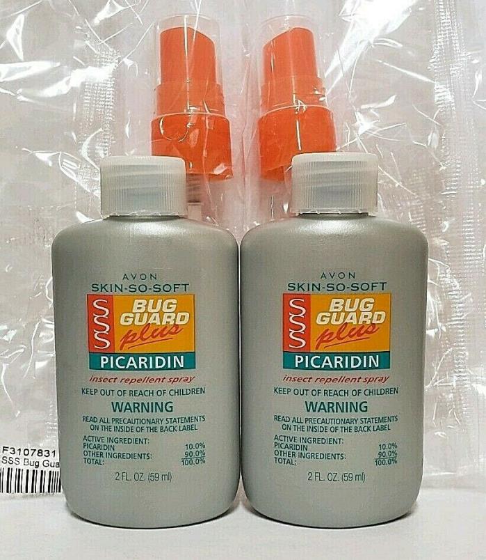Avon Skin So Soft Bug Guard Plus Picaridin Insect Repellent Spray Travel Sz (2)