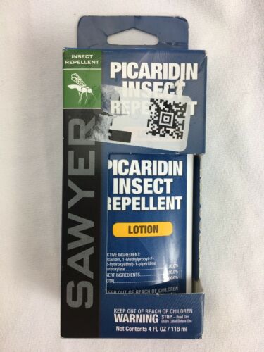 Sawyer Picaridin Insect Repellent Lotion 4-Oz Hunting Hiking Fishing Camping