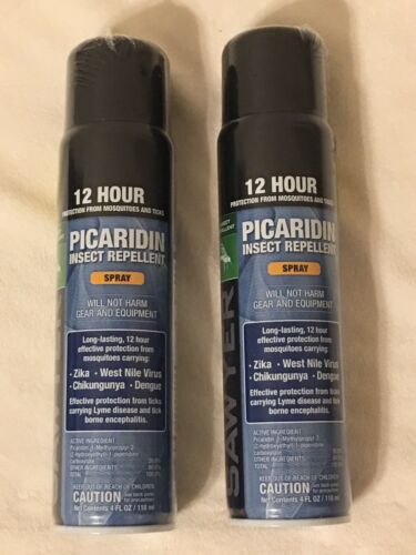 2 Sawyer Picaridin 12 Hour Insect Repellant Spray For Mosquitos And Ticks