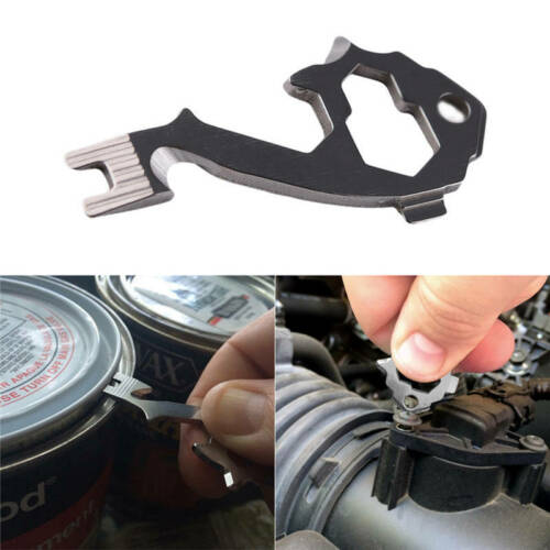 Outdoor Survival 20-in-1 EDC Key Chain Stainless Steel Multi-Function Tool