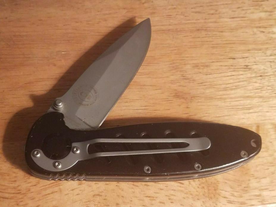 Coleman ROC 6067 Tactical Knife Folding Lock Single Blade Hammer Forged
