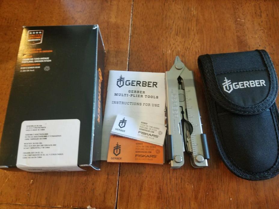 GERBER MP600 PRO SCOUT MULTIPLIER NEEDLE NOSE STAINLESS HUNTING SURVIVAL KNIFE