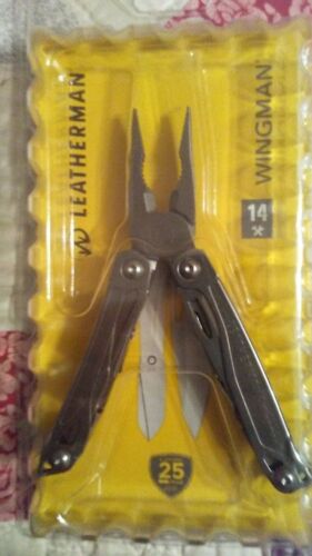 LEATHERMAN Wingman - Multitool - 14 in 1 - Stainless steel 831814 FREE Shipping!