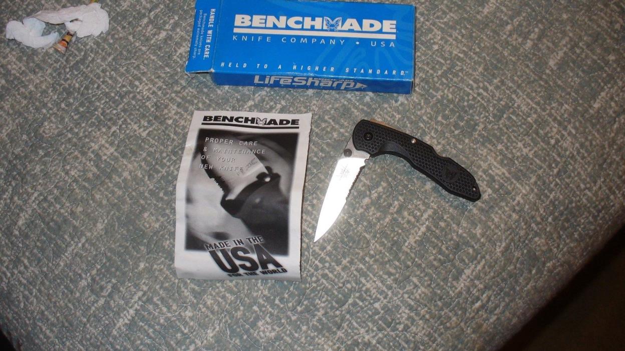 Benchmade AT5-34 folding knife with pocket clip