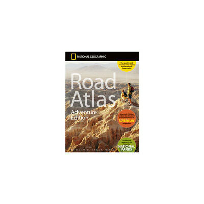 NATIONAL GEOGRAPHIC RD00620166 ROAD ATLAS WITH ADVENTURE EDITION