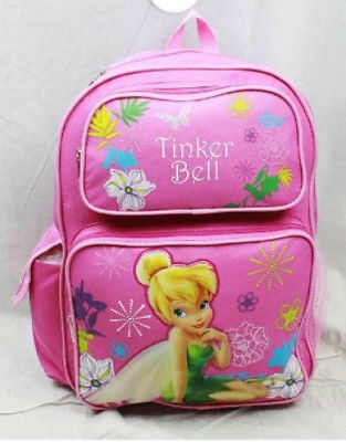 Backpack - Disney - Thinkerbell (Large School Bag) New Book Girls a00934