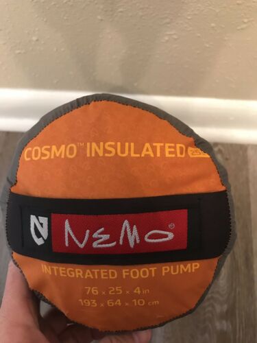 Nemo Cosmo Insulates 25L Air Mattress Camping Pad MSRP $160