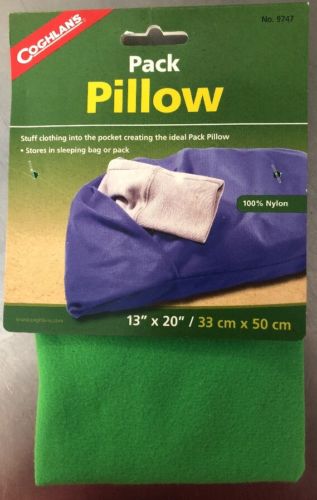 Coghlan’s Pack Pillow 13”x20” Stuff Clothing Into Pocket