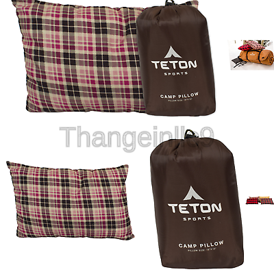 TETON Sports Camp Pillow Perfect for Anytime You Travel; Camping, Backpacking...