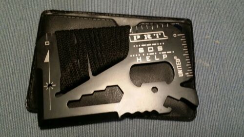 Survival Tool PRT Wallet Sized Ninja Emergency SOS Novelty Multi Tool Knife