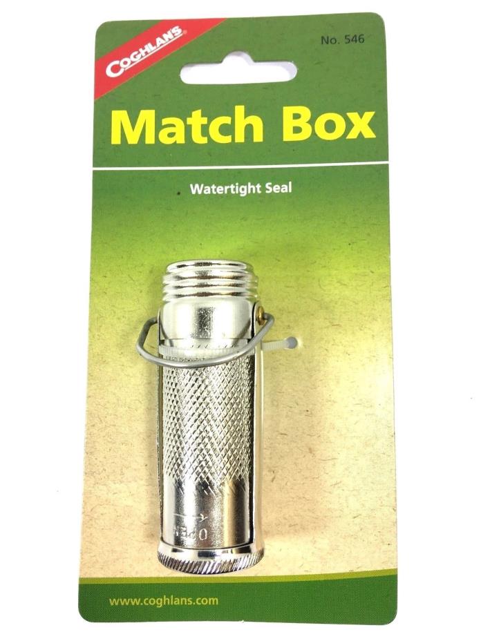 Coghlans Waterproof Match Safe Box Holder Survival Watertight Seal Marbles 1282O