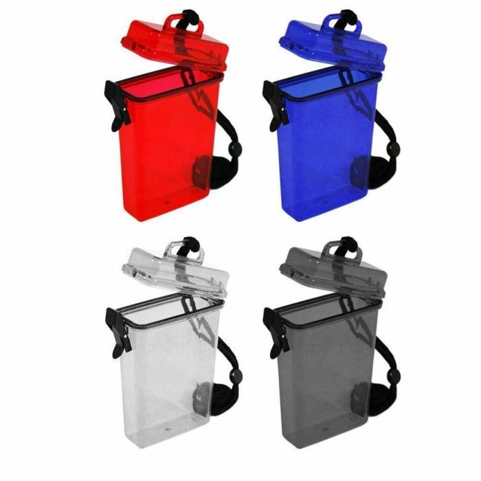 Waterproof Box Case Holder Plastic Container Phone Money Key Storage Camping