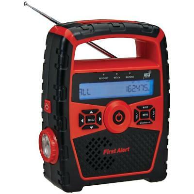 First Alert Portable Am And Fm Weather Radio With Alarm Clock