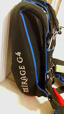 MIRAGE G4 WITH S/S UNYSYS HARNESS, KATANA 107, 126 PD RESERVE