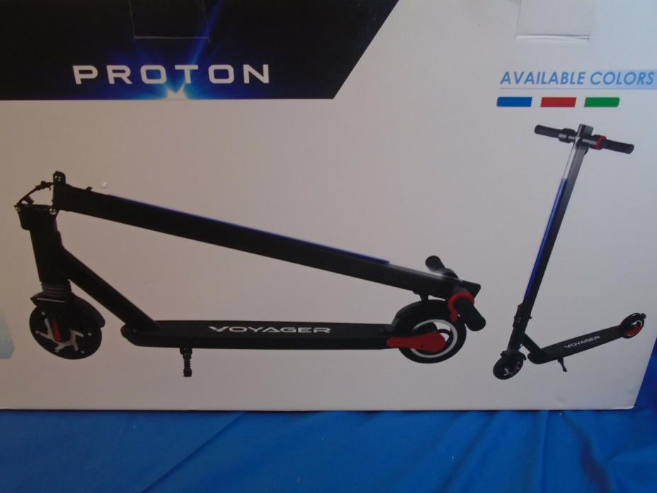 Voyager Proton Foldable Electric Scooter with LCD Display, LED Headlight and LED