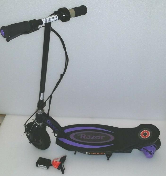 Razor Power Core E100 Purple **NEEDS BATTERIES** Electric Motorized Scooter