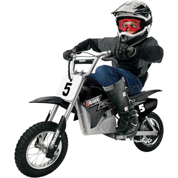 Razor MX350 24Volt Dirt Rocket Electric Motor Motocross Kids Toy Bike Black