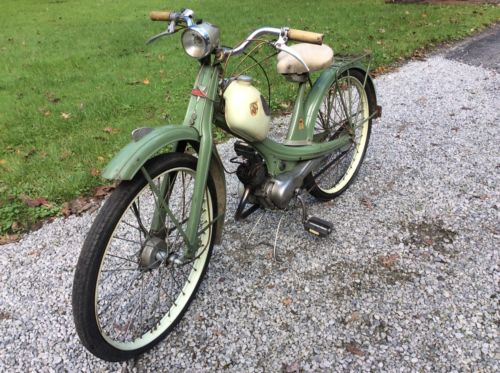 1958 Vintage NSU QUICKLY German /Italian Scooter /Moped - Nice Original W/ Title