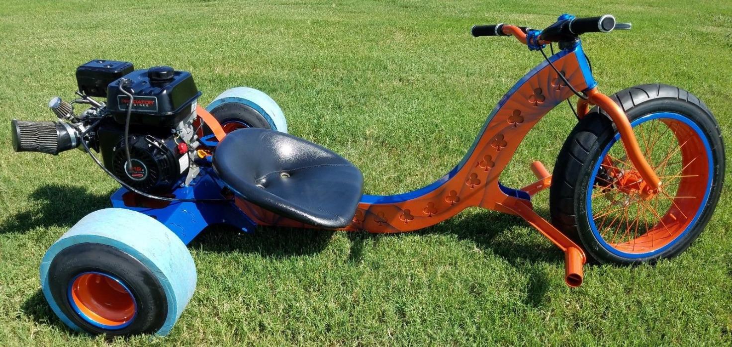 Gas Powered Custom Cnc Drift Trike