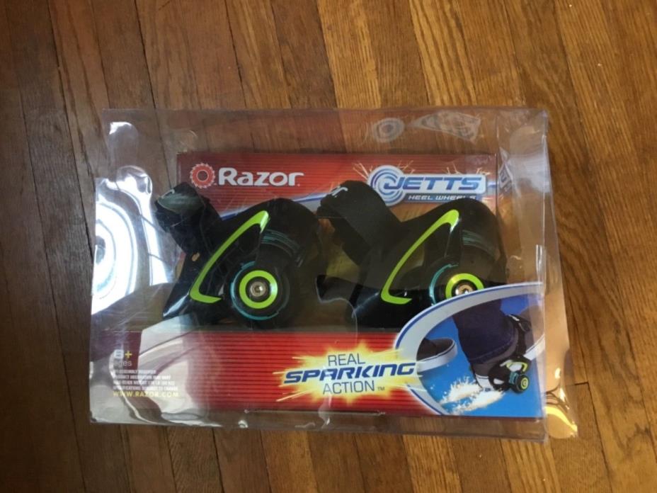 Razor Jetts Heel Wheels Real Sparking Action - New in Box!