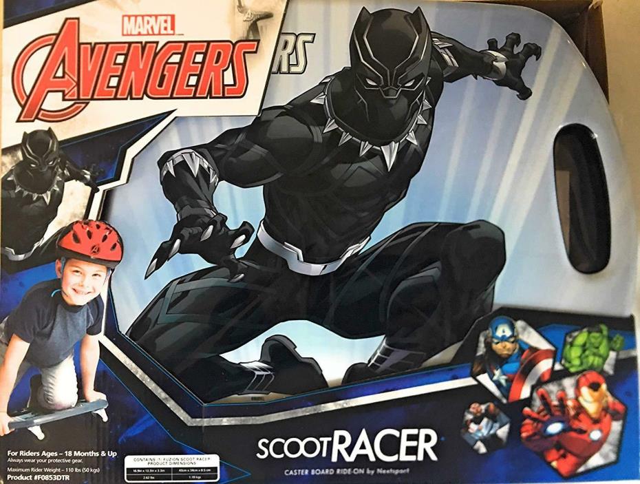 Next Sports Black Panther Scoot Racer