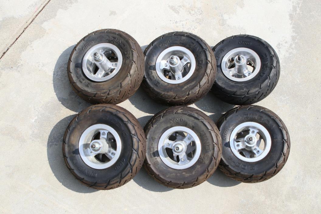 One Razor Front Wheel Tire & Tube, Disk brake and axle 3.00 - 4 Used 6 available