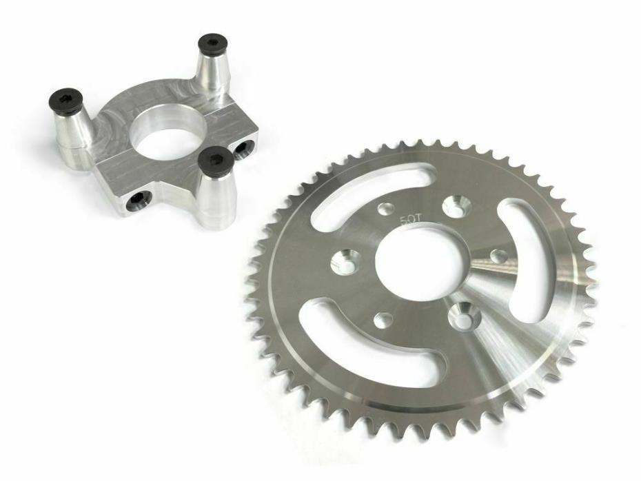 50 Tooth CNC Sprocket & 1.5 Inch Adapter