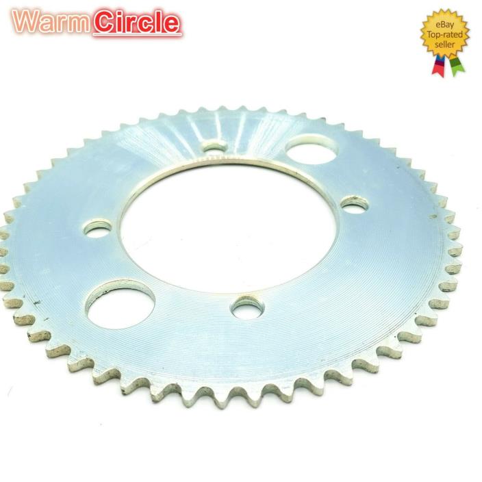 #25 55T 4 HOLE SPROCKET CHAIN DRIVE GEAR F REAR WHEEL GOKART SCOOTER NEW