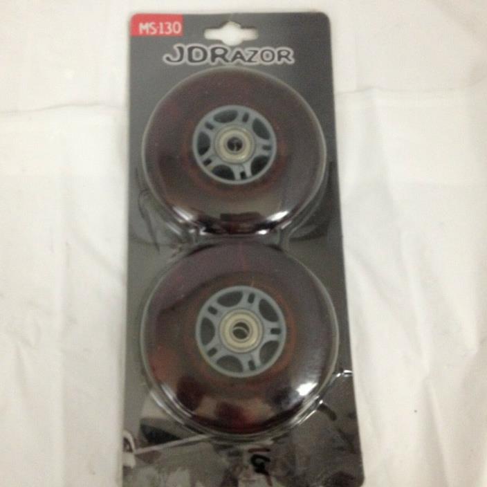 Razor Scooter Wheels Set of 2 Wheels MS-130 Tire Replacement BRAND NEW