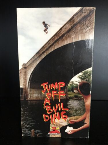 Toy Machine Jump Off A Building VHS Skateboard Video Skate