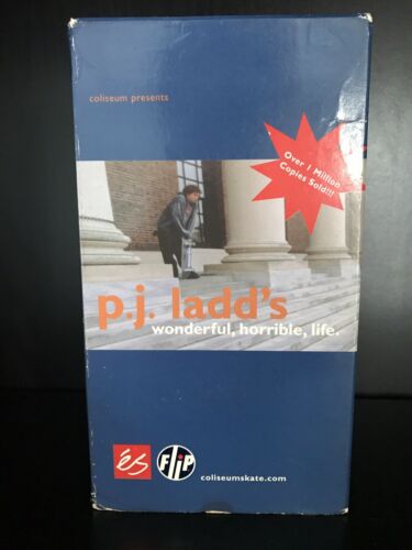 PJ Ladd’s Wonderful Horrible Life Skate Video VHS Vintage skateboard ES Flip