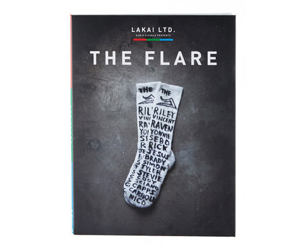LAKAI THE FLARE Skate Video DVD + Skateboarding Photo Book