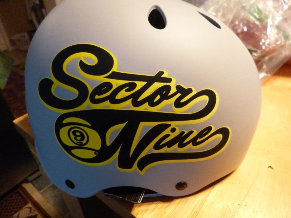 Sector 9 Rally Helmet - SMALL Grey