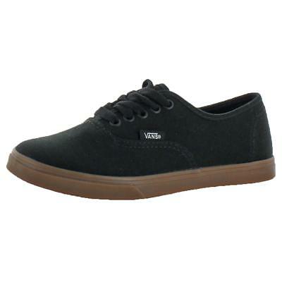 Vans Womens Authentic Lo Pro Black Skate Shoes 5.5 Medium (B,M) BHFO 3611