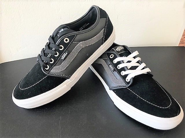 VANS Ultracush HD Pro Men's Skate Shoe Black/Gray Leather size 9 NEW