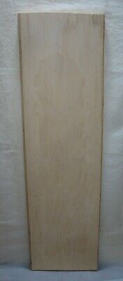 BBB Big Boy Board Blank Longboard Deck 10 Ply Hard Maple Glue-Up Flat Unfinished