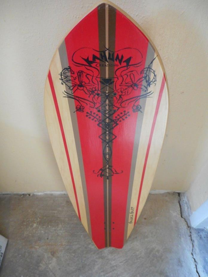 Kahuna Creations Shaka Surf Land Paddle Board, Red, 46