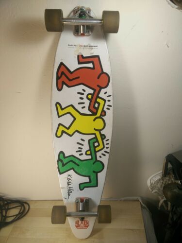 RARE Alien Workshop x Keith Haring NOS Complete Skateboard/ longboard