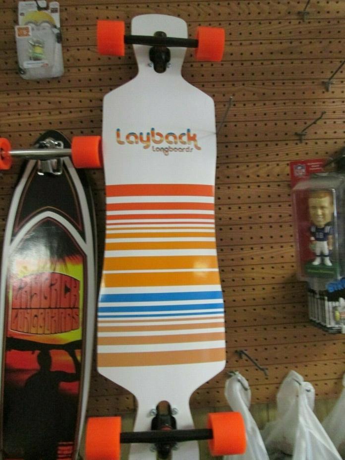 layback Longboard Complete  Freestyle DROP THRU